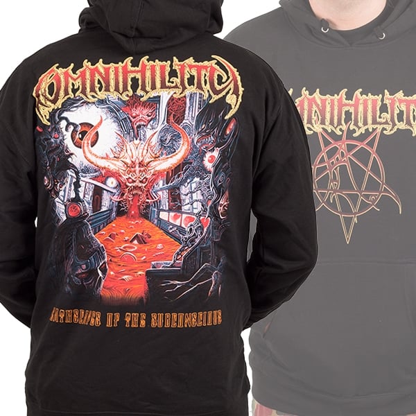 Image of Omnihility- "Deathscapes of the Subconscious"- Pullover hoodie
