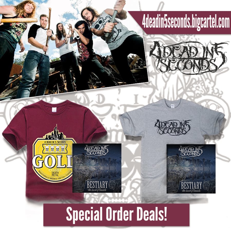 Image of Bestiary - The Book of Beasts (CD) + T-Shirt Combo