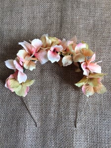 Image of Cute in Coral Floral Headband