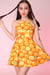 Image of Betty Orange Hatler Dress