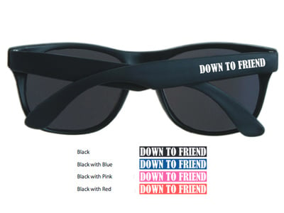 Image of Down To Friend Sunglasses