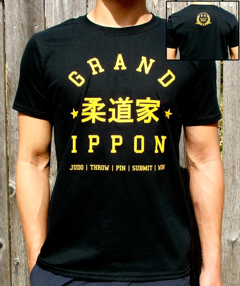Image of Judoka Kanji Shirt: Black