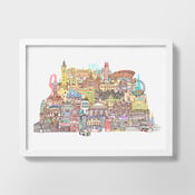 Image of London Cityscape Two Illustration