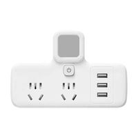 Image 5 of Multi-Functional Office Style USB Plug Adapter Home Use Wireless One To Multiple Plug Board With Lig