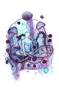 Image of Original Art "Jellyfishing a Threesome" 2014