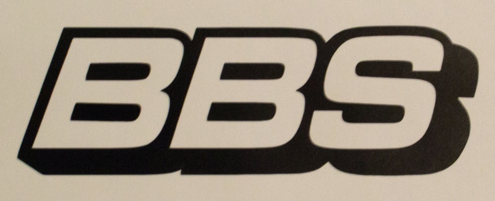 Image of BBS 6' Vinyl Decal 