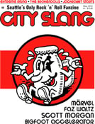 Image of CITY SLANG 'ZINE #1 - Seattle's Only Rock 'n' Roll Fanzine