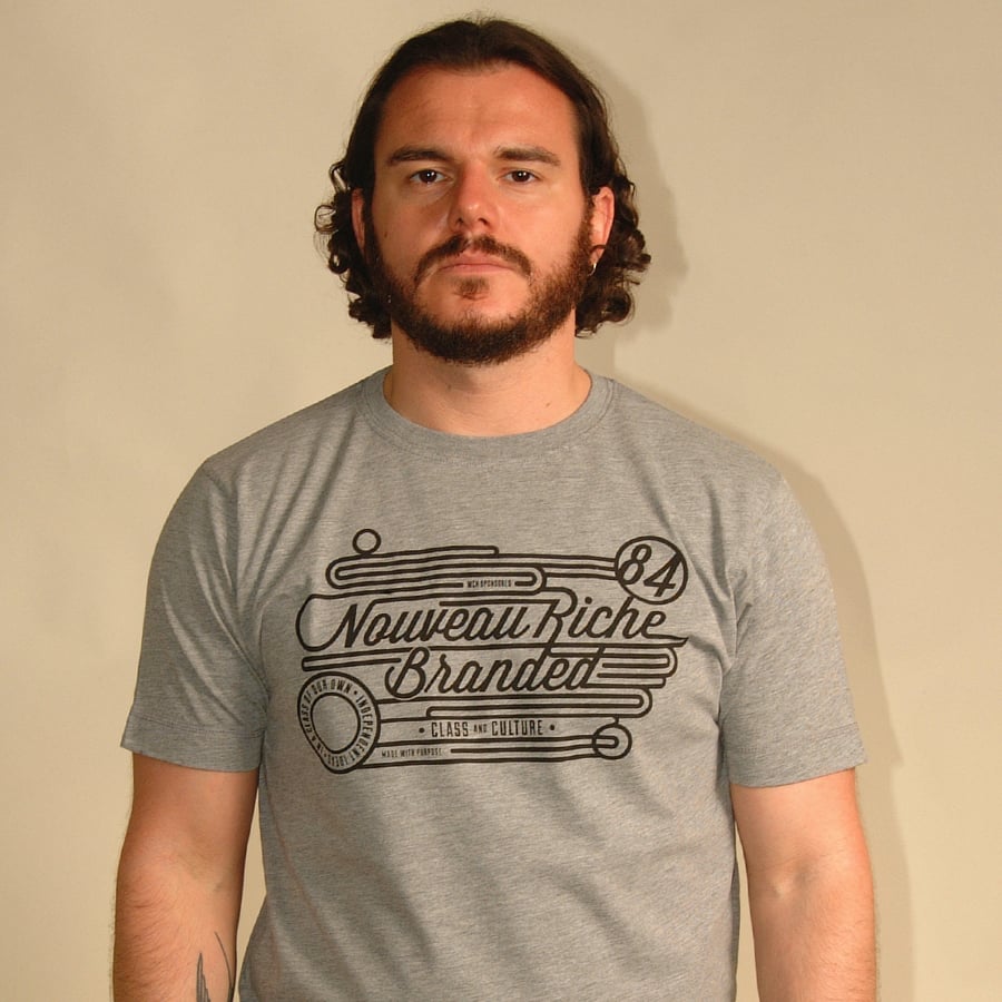 Image of Nouveau Riche - Branded (Class and Culture) Grey