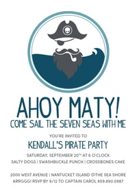 Image 1 of Ahoy Matey Pirate Party