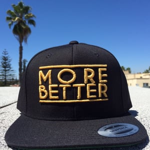 Image of MOREBETTER- SnapBack Black