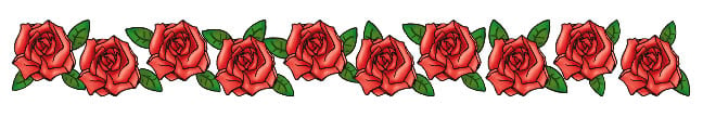 Image of Rosebelly: 6-Inch Petite Red Roses