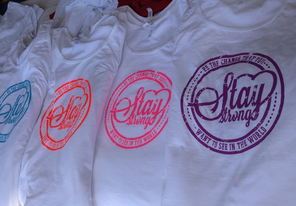 Image of Stay Strong Tank-Top