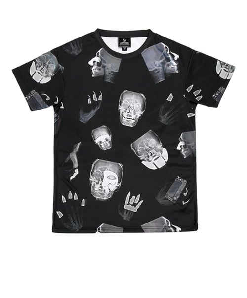 ANTHEN — Anthen x Fangophilia X-ray Skulls Men's T-shirt