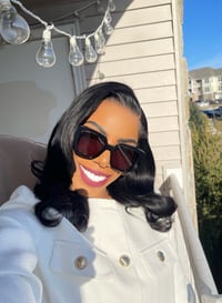 Image 7 of 16 inch READY TO WEAR 10x6 Lace Closure SILKY STRAIGHT Wig