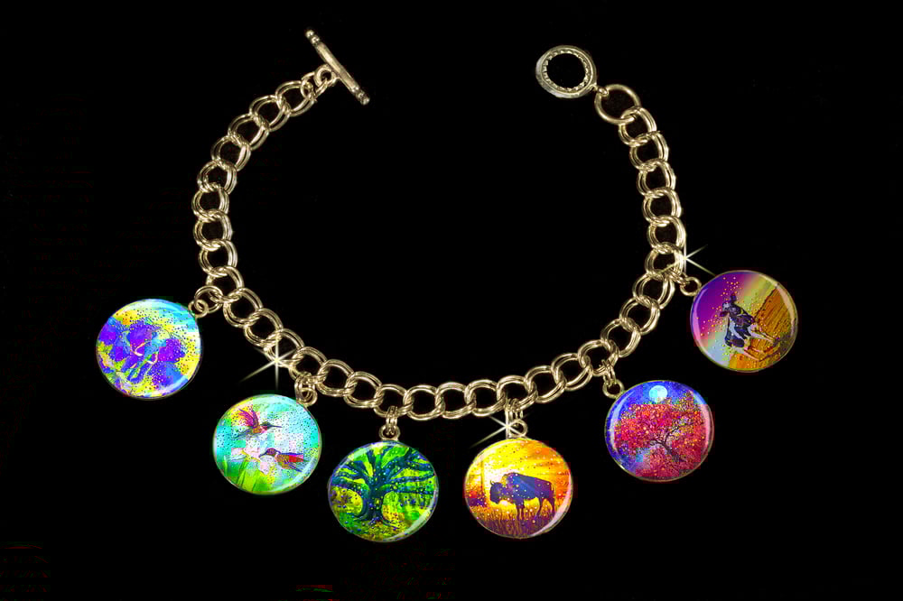 Image of Easy Abundance Energy Charm Bracelet - Attract the wealth and prosperity you seek