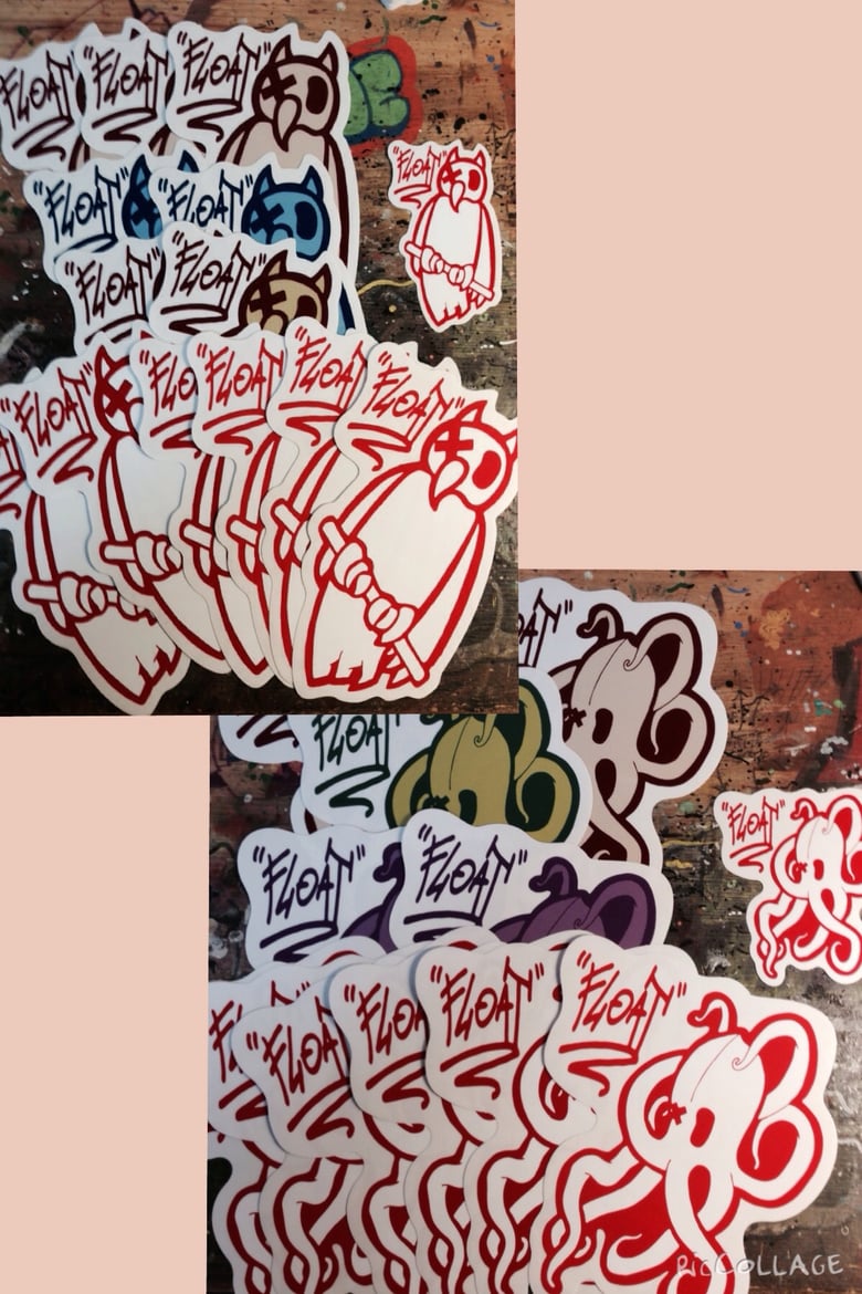 Image of Large sticker 7in x4in