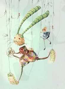 Image of White Rabbit & Alice