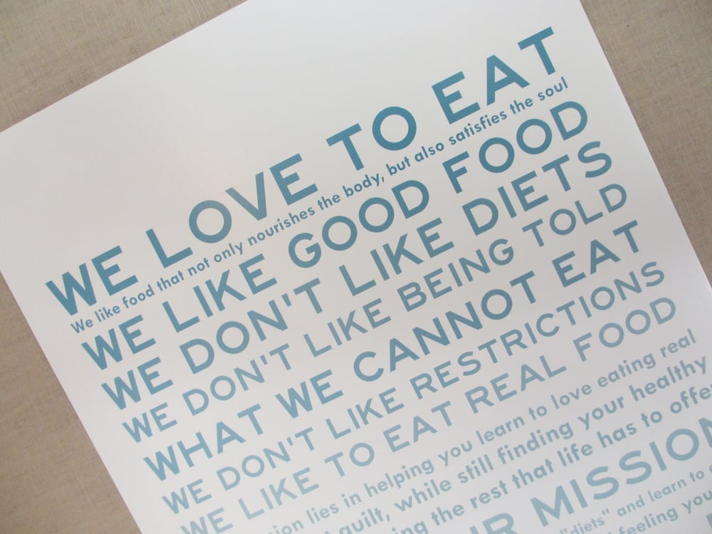 Image of We LOVE to Eat 