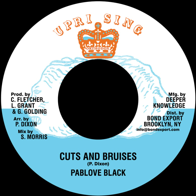 Image of Pablove Black - Cuts and Bruises 7" (Uprising)