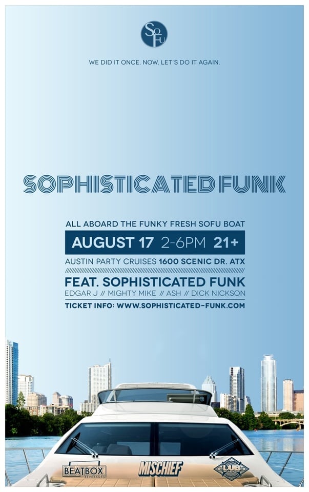 Sophisticated Funk Summer Party Series: August(2nd Tier Pricing 