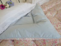 Image 1 of Pretty Paisley Alice Eiderdown Backed in Blue