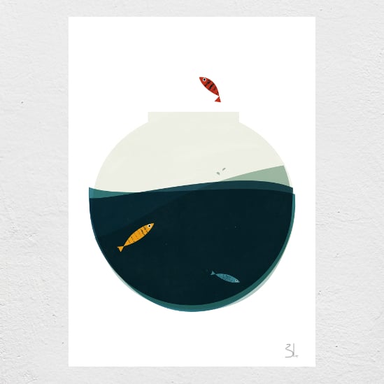 Image of Bye Bye Print