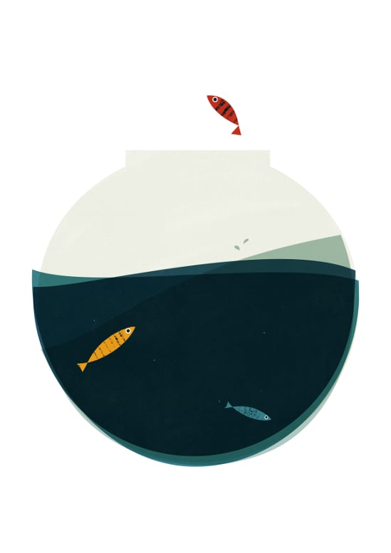 Image of Bye Bye Print