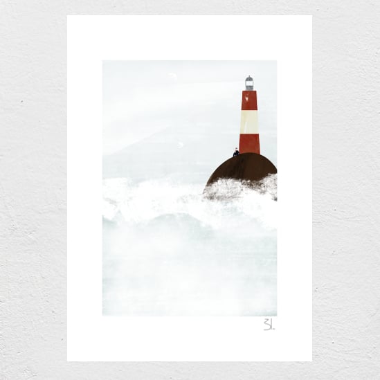 Image of The Lighthouse Keeper Print
