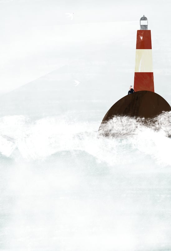 Image of The Lighthouse Keeper Print