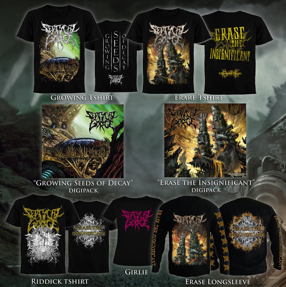 Image of First albums' Merchandise and Packages