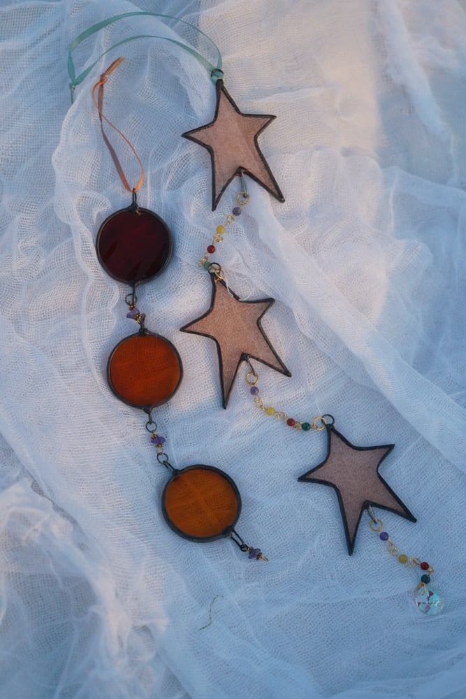 Lil beaded hanging suncatchers 