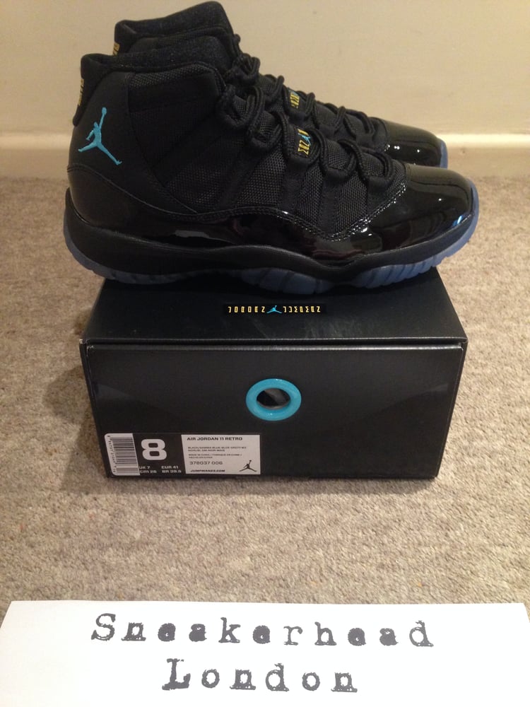 Image of Nike Air Jordan 11 'Gamma Blue' - Size UK 7 x 2