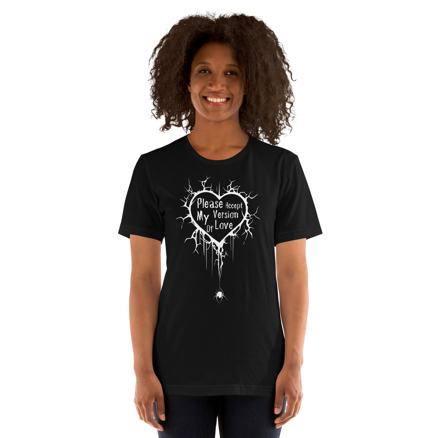 Image of Officially licensed Accept my love front & back design