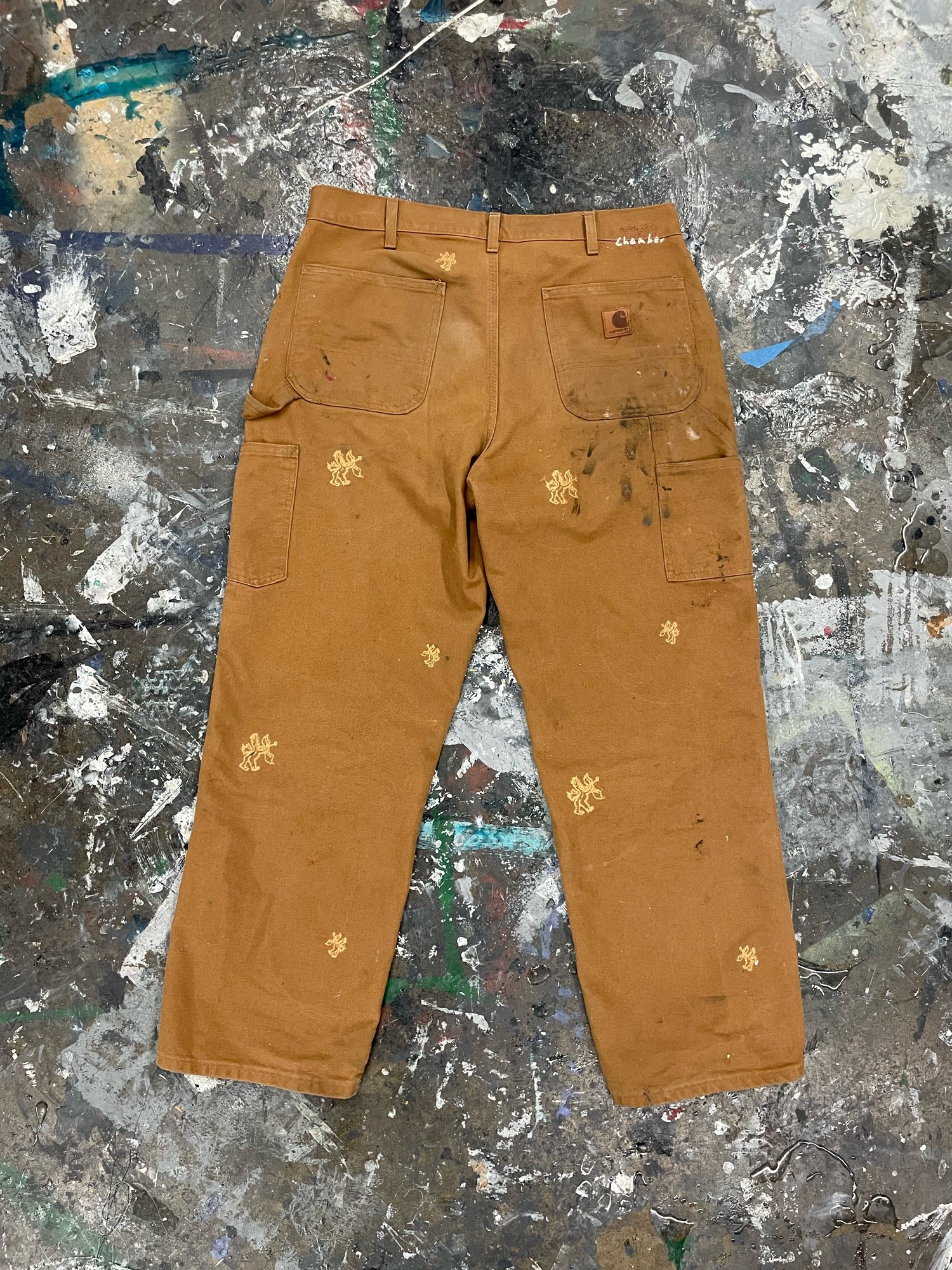 Image of Cupid carhartt carpenter pant 1/1