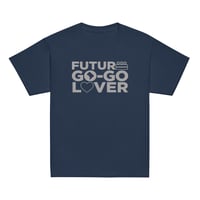 Image 1 of LOVE DC GOGO "FUTURE GO-GO LOVER" Youth classic tee Gray Text (see color options)