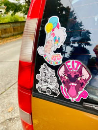 Image of 🌈🎈”GET WELL SOON” • GLITTER STICKER 🙂💗
