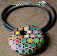 Image 1 of round pencil pendant