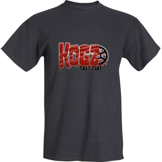 Image of 'Kogz That Cunt' T-Shirt Black