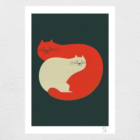 Image of Purrrrrr Print