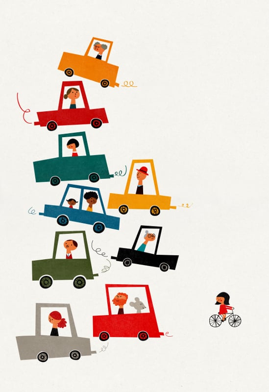 Image of Traffic Jam Print