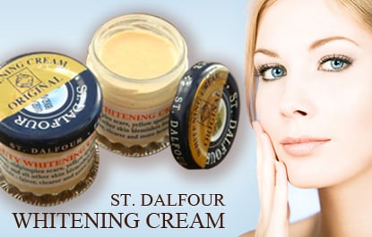 Image of 2 JAR of ST. DALFOUR France SKIN WHITENING CREAM