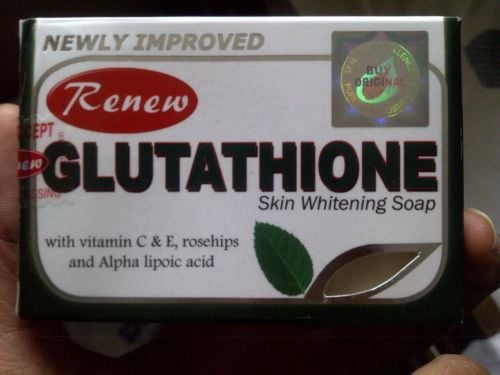 Image of RENEW GLUTATHIONE SOAP 100% skin whitening soap 4Pcs of a pack