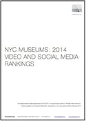 Image of NYC Museums: 2014 Video and Social Media Rankings