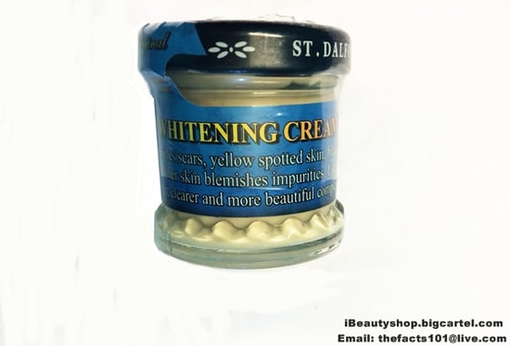 Image of 2 jar 100 % Natural st dalfour France advanced skin whitening cream 