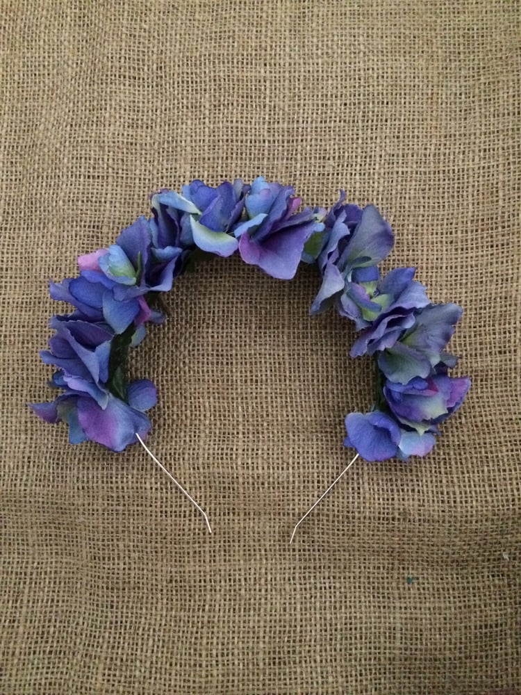 Image of Babe in Blue Floral Headband