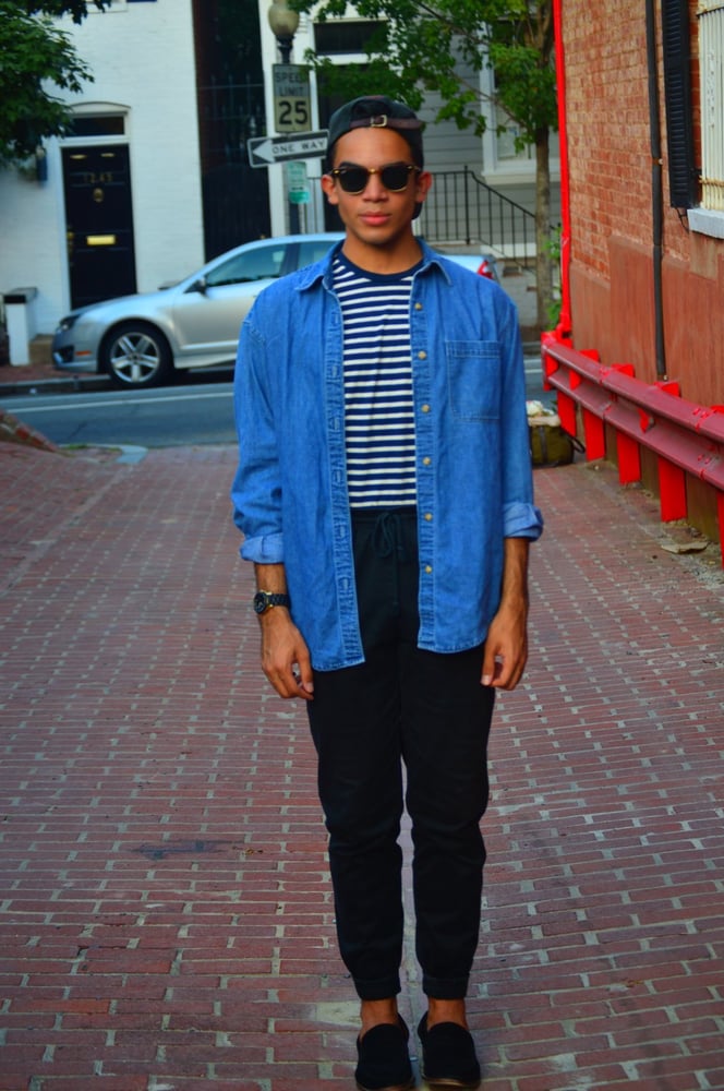 Image of Denim Button Up