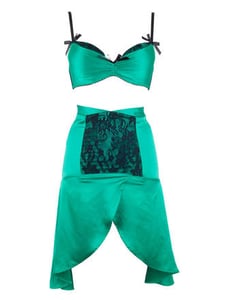 Image of Emerald DeVille Suspender Skirt KMD