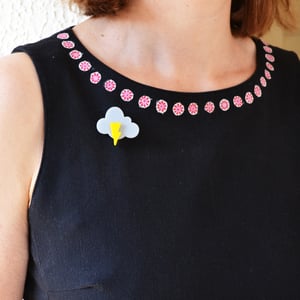 Image of Little cloud brooch