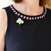Image 4 of Little cloud brooch
