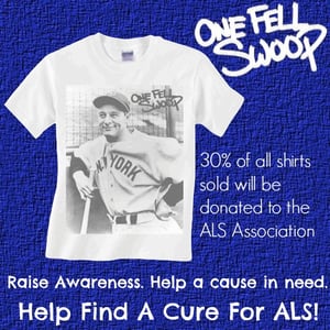 Image of Lou Gehrig ALS Benefit Shirt 